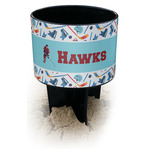 Hockey 2 Black Beach Spiker Drink Holder (Personalized)