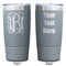 Interlocking Monogram Gray Polar Camel Tumbler - 20oz - Double Sided - Approval