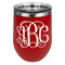 Interlocking Monogram Stainless Wine Tumblers - Red - Double Sided - Front