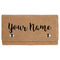 Script Name Cards & Dice Set - Light Brown - Front