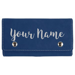 Script Name Cards & Dice Set - Navy Blue (Personalized)