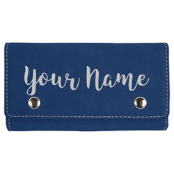 Script Name Cards & Dice Set - Navy Blue (Personalized)