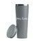 Script Name Grey RTIC Everyday Tumbler - 28 oz. - Lid Off