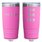 Script Name Pink Polar Camel Tumbler - 20oz - Double Sided - Approval