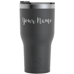 Personalized RTIC 16 oz Travel Coffee Cup - Powder Coated - Customize with  Your Logo, Monogram, or Design - Custom Tumbler Shop