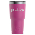 Script Name RTIC Tumbler - Magenta - Laser Engraved - Single-Sided (Personalized)