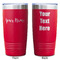 Script Name Red Polar Camel Tumbler - 20oz - Double Sided - Approval