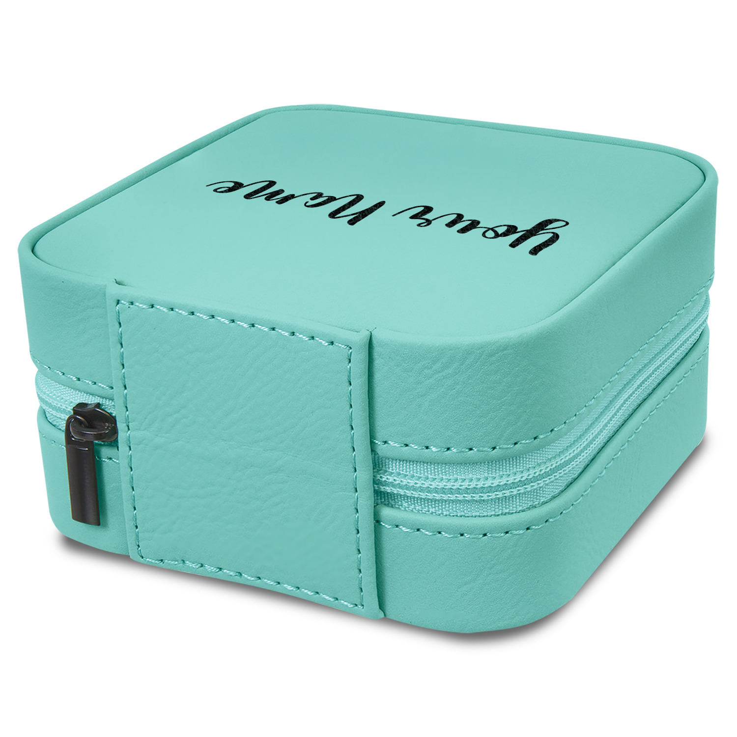 Personalized Travel Jewelry Box – Script and Grain