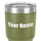 Block Name 30 oz Stainless Steel Ringneck Tumbler - Olive - Close Up