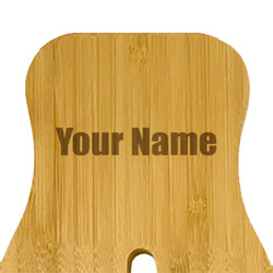Block Name Bamboo Salad Mixing Hand (Personalized)