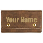 Block Name Cards & Dice Set - Rustic Brown (Personalized)