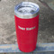 Block Name Red Polar Camel Tumbler - 20oz - Angled