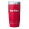 Block Name Red Polar Camel Tumbler - 20oz - Single Sided - Approval