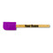 Block Name Silicone Spatula - Purple - Front