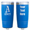 Name & Initial Blue Polar Camel Tumbler - 20oz - Double Sided - Approval