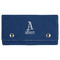 Name & Initial Cards & Dice Set - Navy Blue - Front