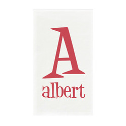 Name & Initial Guest Paper Towels - Full Color - Standard (Personalized)