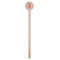 Name & Initial Wooden 7.5" Stir Stick - Round - Single Stick