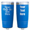 Multiline Text Blue Polar Camel Tumbler - 20oz - Double Sided - Approval