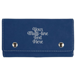 Multiline Text Cards & Dice Set - Navy Blue (Personalized)