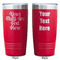 Multiline Text Red Polar Camel Tumbler - 20oz - Double Sided - Approval