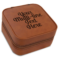 Custom Travel Jewelry Boxes - Leather, Design & Preview Online