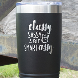 Sassy Quotes 20 oz Stainless Steel Tumbler