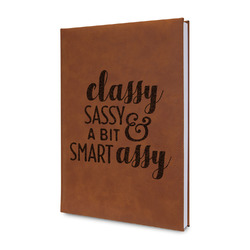 Sassy Quotes Leatherette Journal - Double Sided