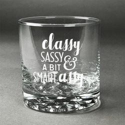 Sassy Quotes Whiskey Glass (Single)