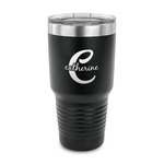 Name & Initial (Girly) 30 oz Stainless Steel Tumbler (Personalized)