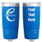 Name & Initial (Girly) Blue Polar Camel Tumbler - 20oz - Double Sided - Approval