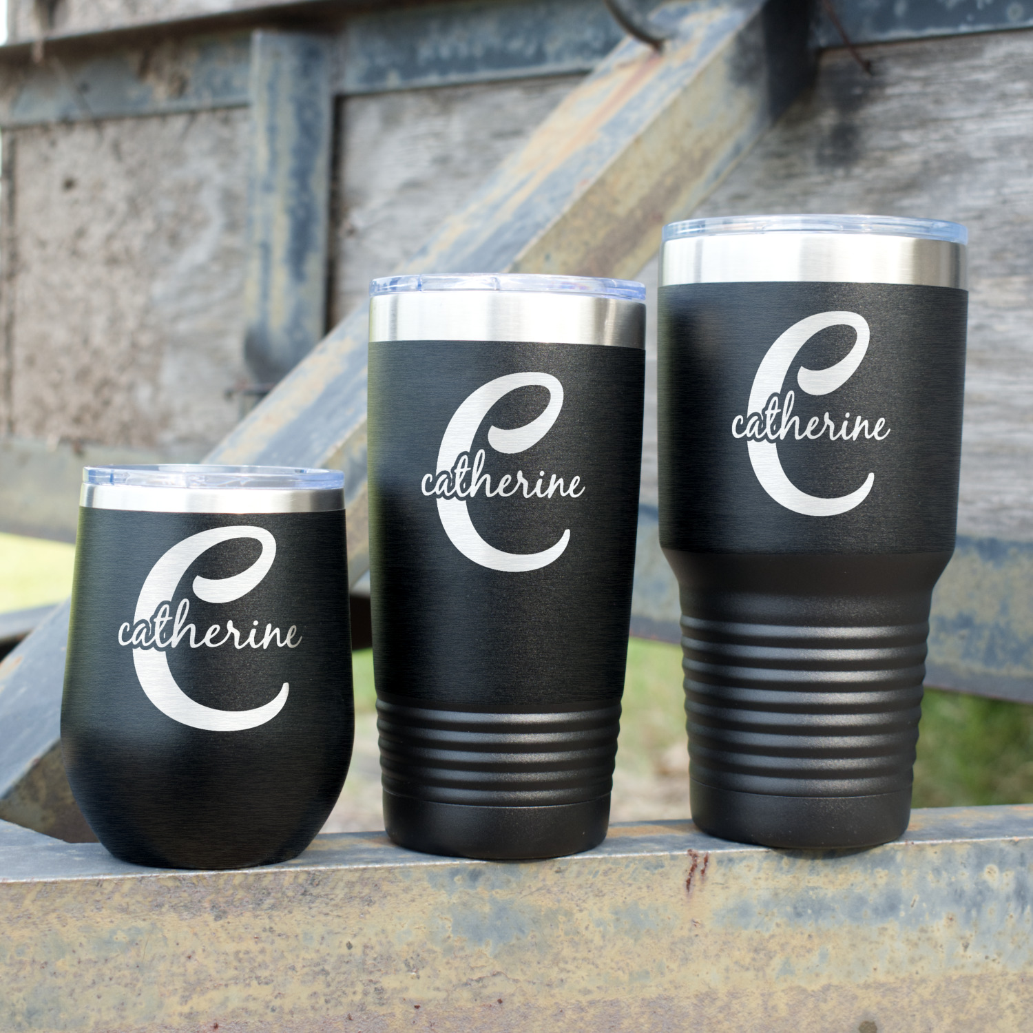 Custom outlet tumblers