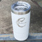 Name & Initial (Girly) White Polar Camel Tumbler - 20oz - Angled