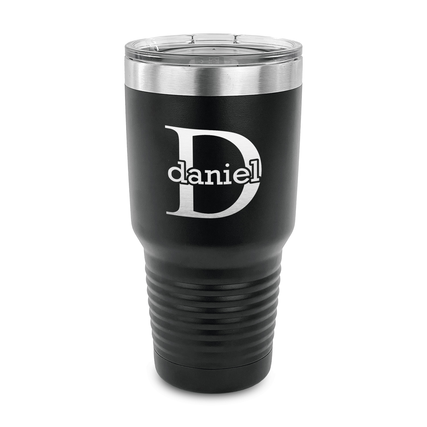 https://www.youcustomizeit.com/common/MAKE/837778/Name-Initial-for-Guys-30-oz-Stainless-Steel-Ringneck-Tumblers-Black-FRONT.jpg?lm=1655151864