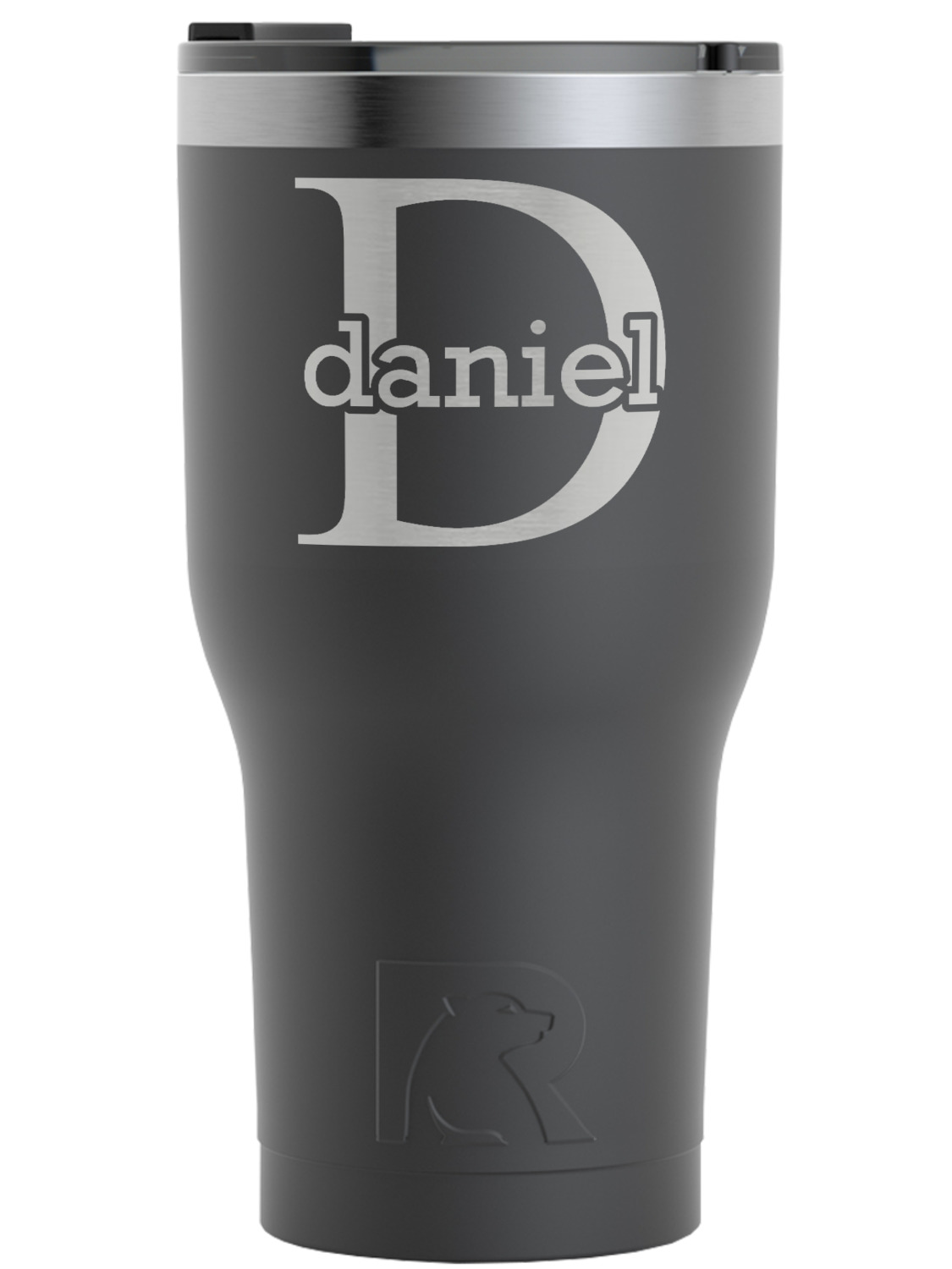 https://www.youcustomizeit.com/common/MAKE/837778/Name-Initial-for-Guys-Black-RTIC-Tumbler-Front-2.jpg?lm=1665683216