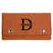 Name & Initial (for Guys) Cards & Dice Set - Rawhide - Front