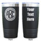 Round Monogram Black Polar Camel Tumbler - 20oz - Double Sided  - Approval