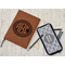 Round Monogram Leather Sketchbook - Small - Double Sided - In Context