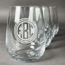 https://www.youcustomizeit.com/common/MAKE/838950/Round-Monogram-Personalized-Stemless-Wine-Glasses-Set-of-4-2_250x250.jpg?lm=1682543132