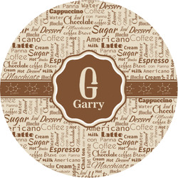 Coffee Lover Multipurpose Round Labels - 1" (Personalized)