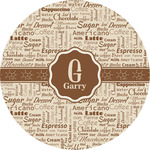 Coffee Lover Multipurpose Round Labels - 2" (Personalized)