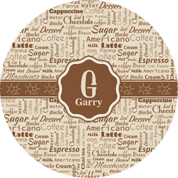 Coffee Lover Multipurpose Round Labels - 2" (Personalized)