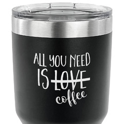 Coffee Lover 30 oz Stainless Steel Tumbler