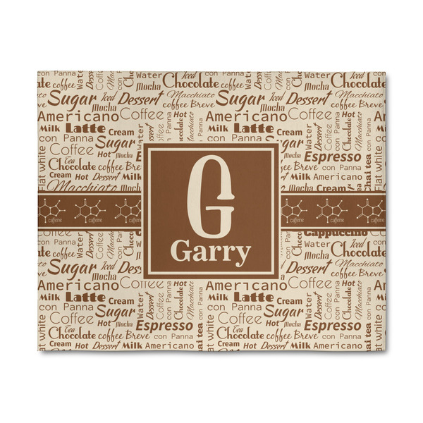 Custom Coffee Lover 8' x 10' Patio Rug (Personalized)