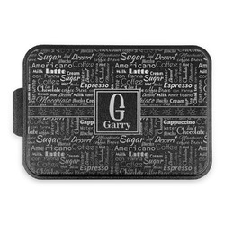 Coffee Lover Aluminum Baking Pan with Black Lid (Personalized)