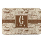 Coffee Lover Anti-Fatigue Kitchen Mat (Personalized)