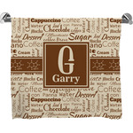 Coffee Lover Bath Towel (Personalized)