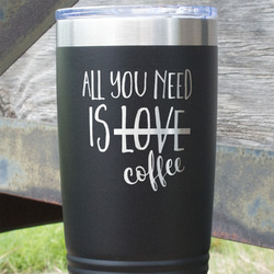 Coffee Lover 20 oz Stainless Steel Tumbler