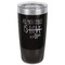 Coffee Lover Black Polar Camel Tumbler - 20oz - Front