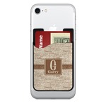 Coffee Lover 2-in-1 Cell Phone Credit Card Holder & Screen Cleaner (Personalized)